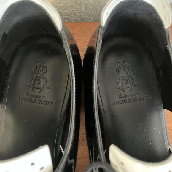 Office of Angela Scott, Mr. Muffin, Cut Outs Oxford, Patent Leather, EU 39 US 8 - Picture 2 of 11